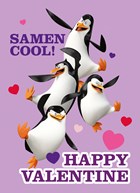 Penguins Samen Cool Valentijn